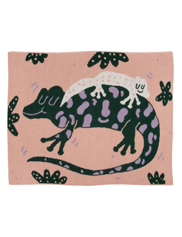Mini cobertor Lounge Lizards