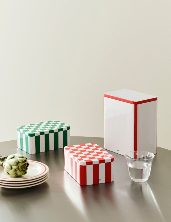 Lata Tin - S - Verde e Branca