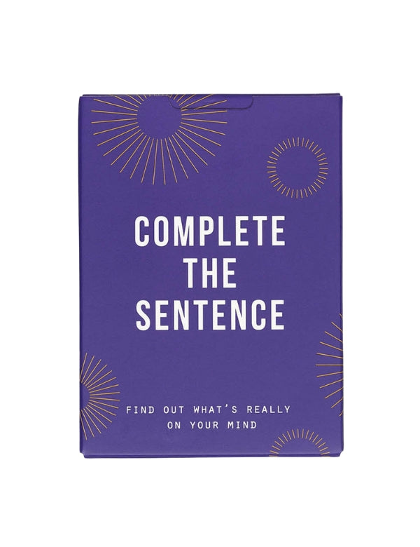 Complete the Sentence