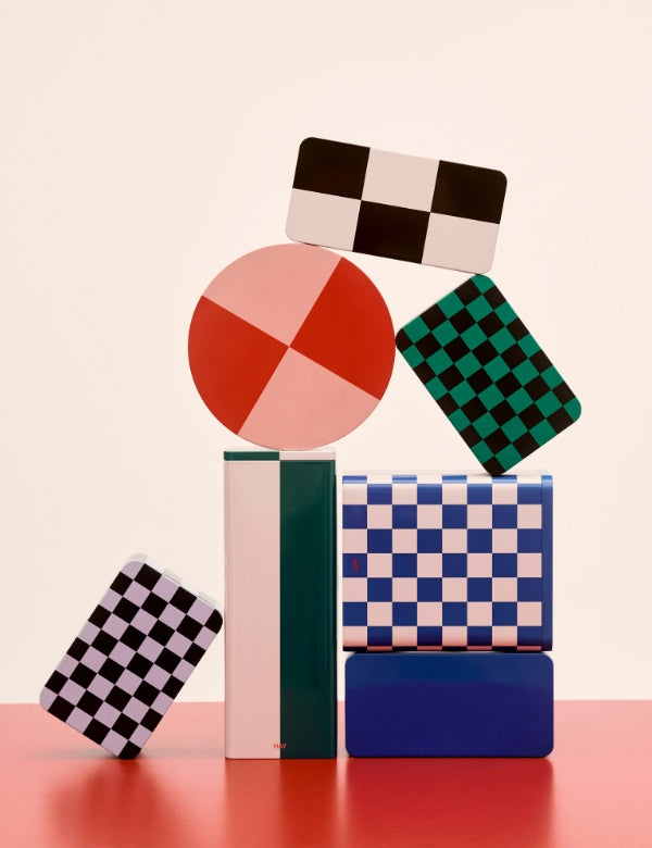 Lata Tin - Verde e azul