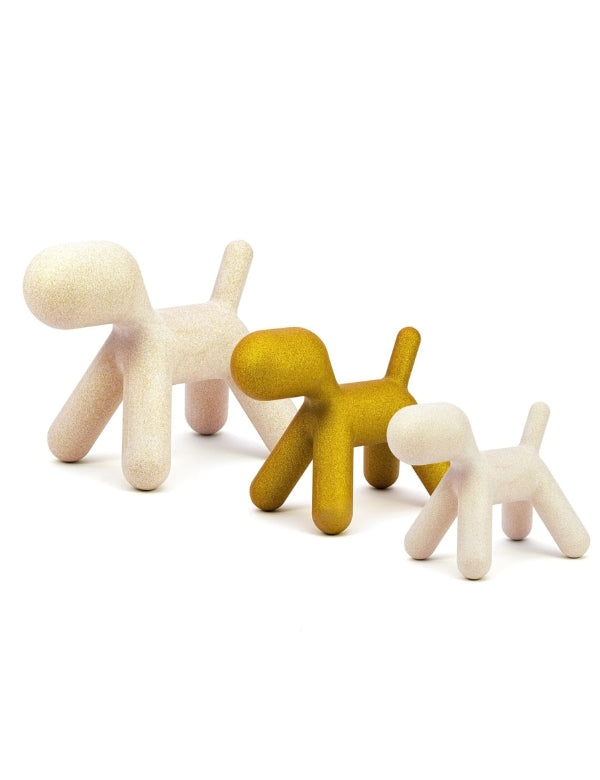 Puppy — Gold with Glitter