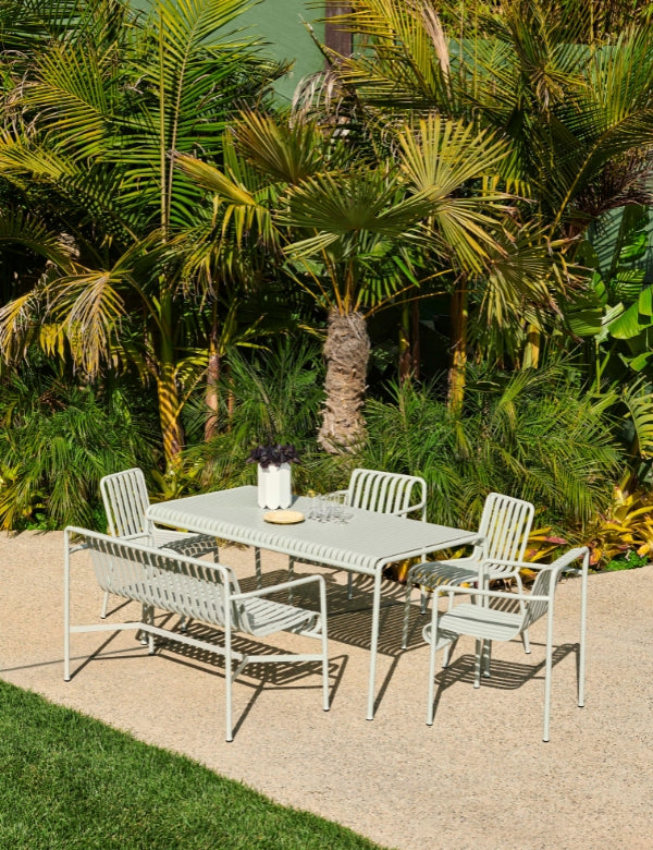 Mesa L Palissade Cinzenta