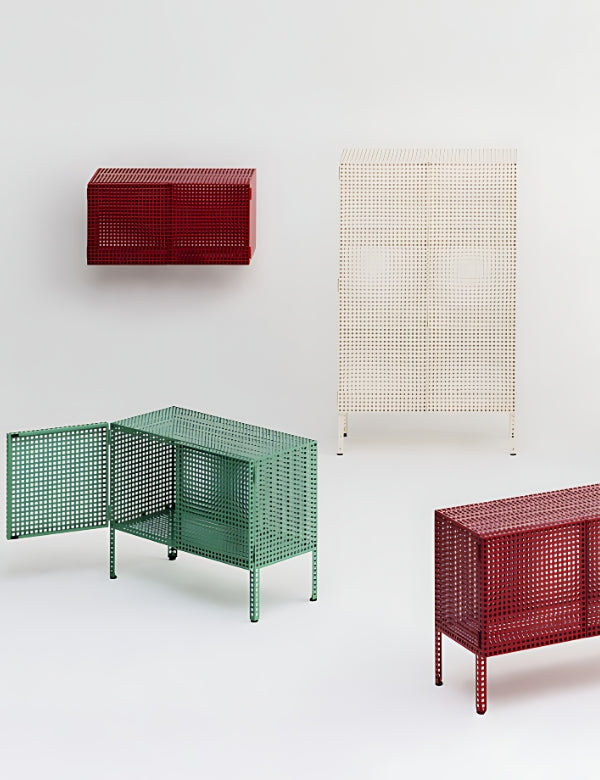 Armário Perfurado de Parede Pequeno Cabinet