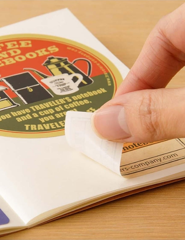 Papel Adesivo Traveler's Notebook Passport 017