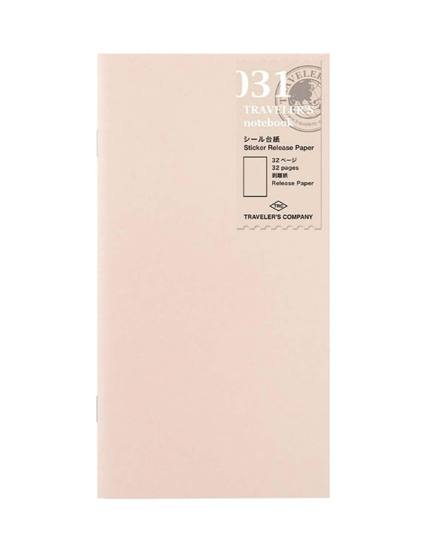 Papel Adesivo Traveler's Notebook Regular 031