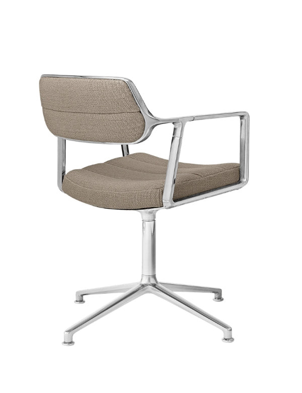 Cadeira Swivel - Vipp453 - Dark sand - s/rodas