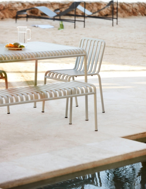 Banco Palissade Cinzento