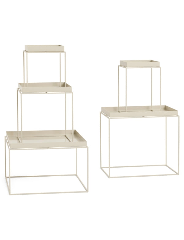 Tray coffee table - Beige