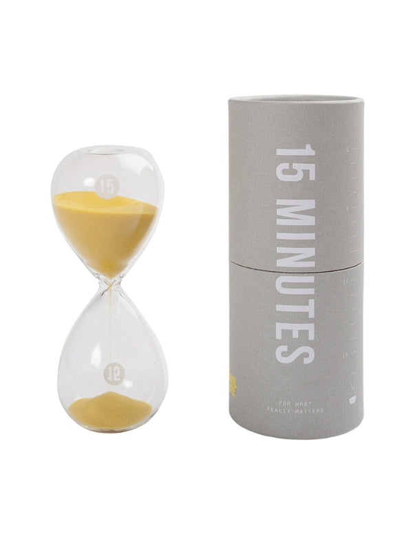 Ampulheta — 15 minutos
