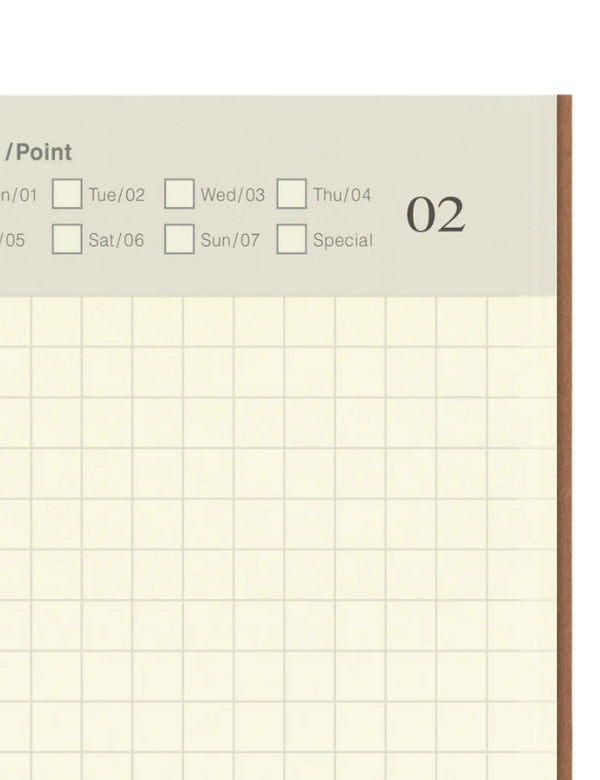 Recarga Traveler's Notebook Regular 005, Agenda Livre