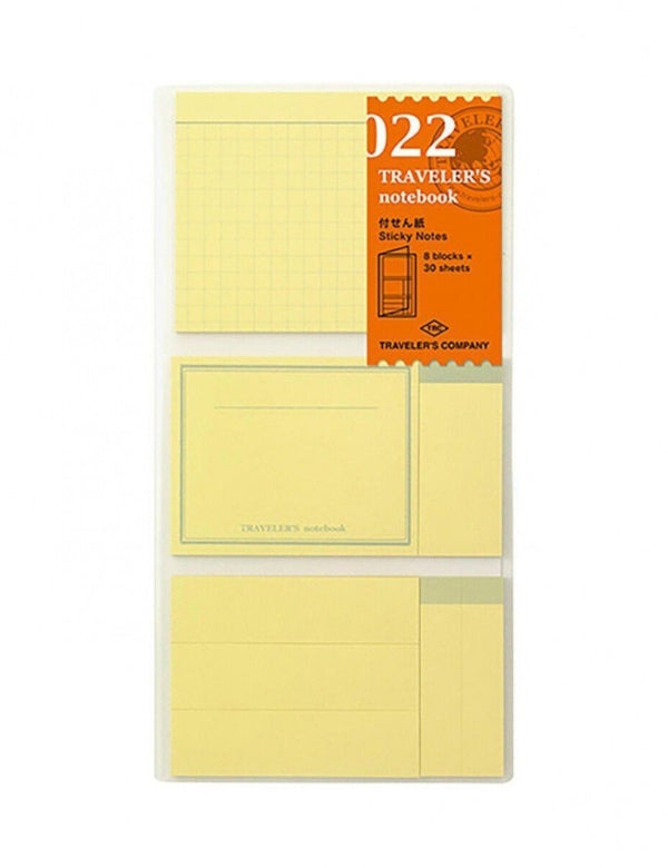 Recarga Traveler's Notebook Regular 022, Post-its