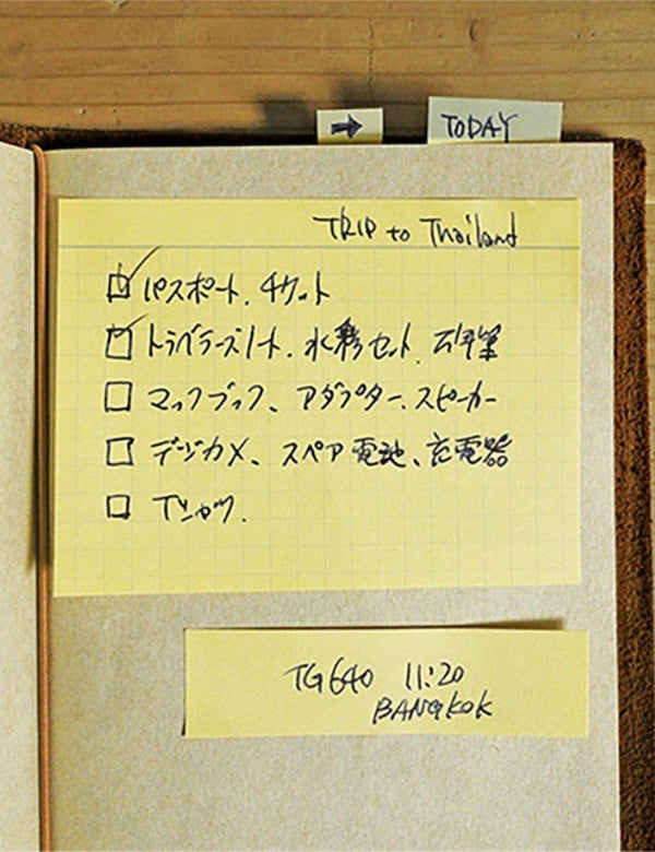 Recarga Traveler's Notebook Regular 022, Post-its
